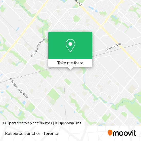 Resource Junction map