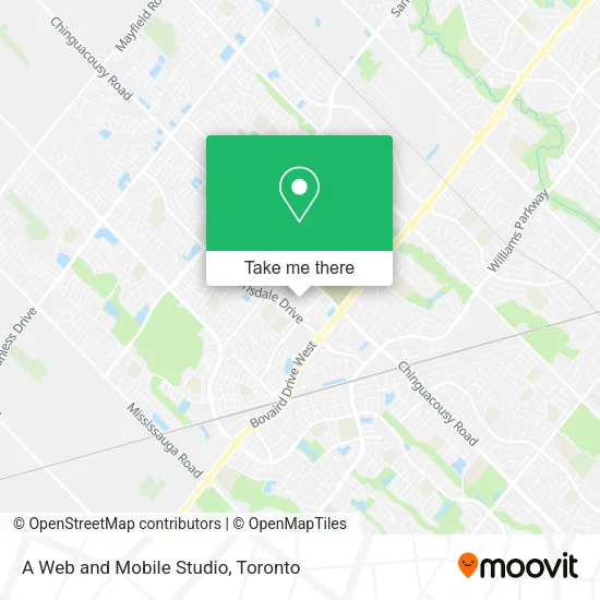 A Web and Mobile Studio map
