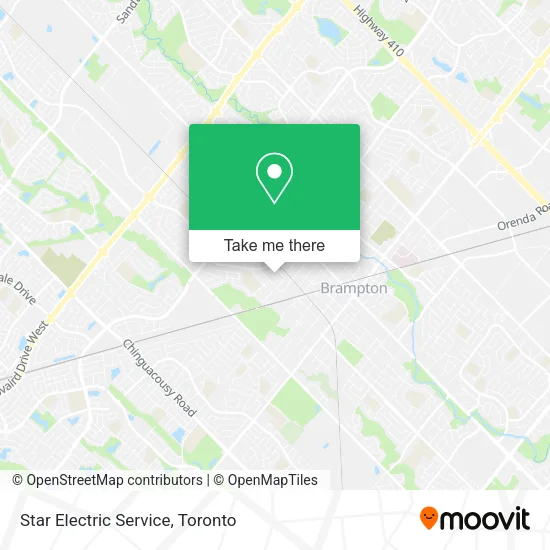 Star Electric Service map