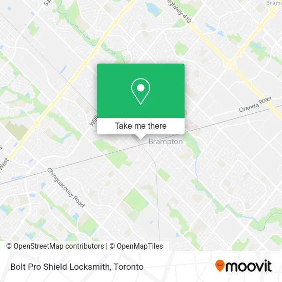 Bolt Pro Shield Locksmith map