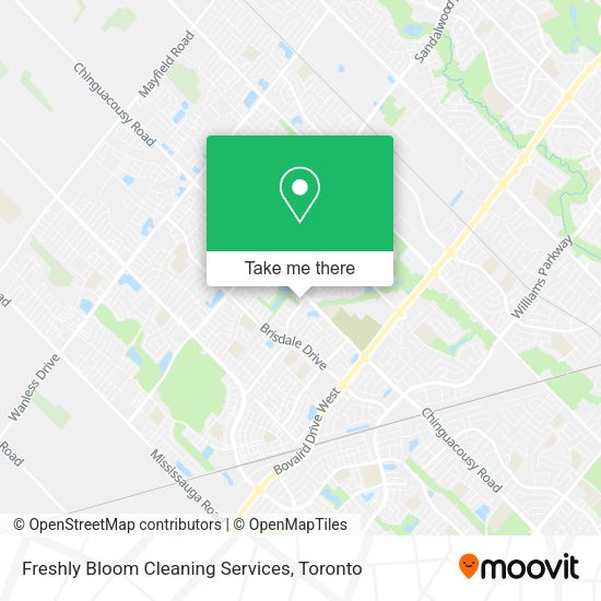 Freshly Bloom Cleaning Services map