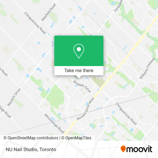 NU Nail Studio map