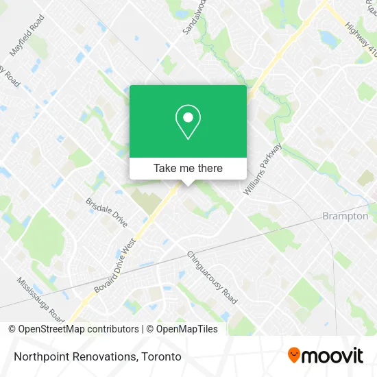 Northpoint Renovations map