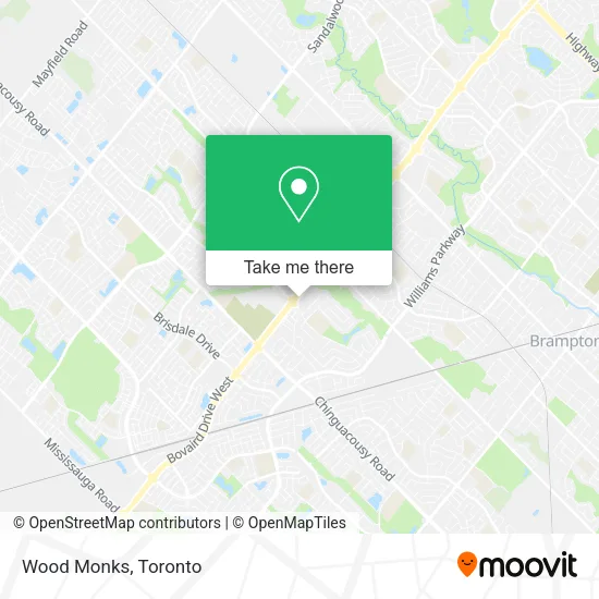 Wood Monks map