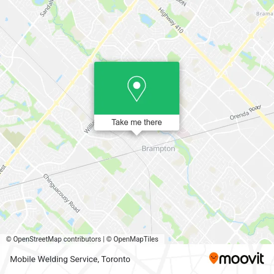 Mobile Welding Service map