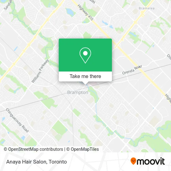 Anaya Hair Salon map