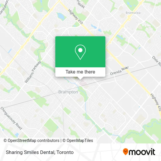 Sharing Smiles Dental map