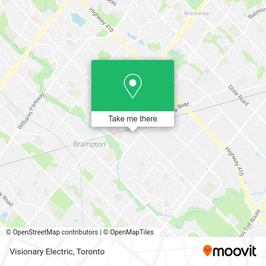 Visionary Electric map