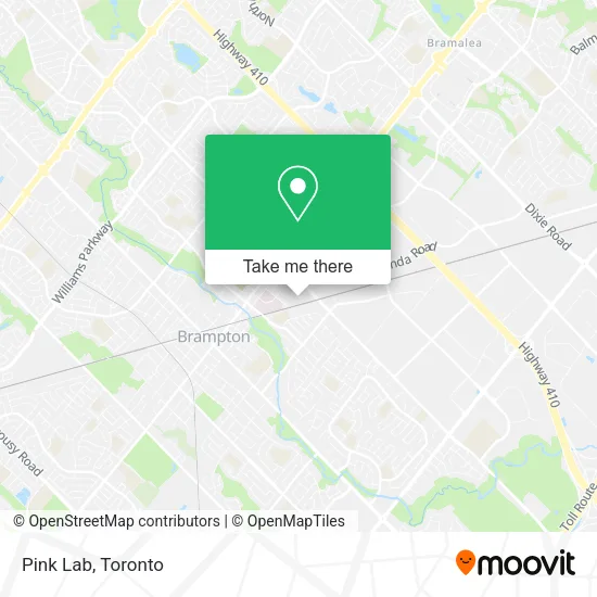 Pink Lab map