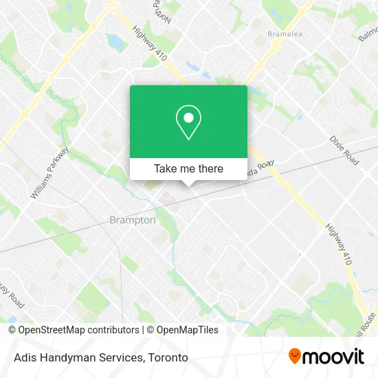 Adis Handyman Services map