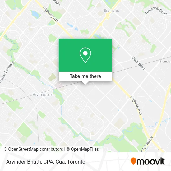 Arvinder Bhatti, CPA, Cga map