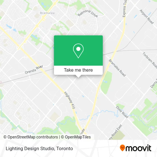 Lighting Design Studio plan