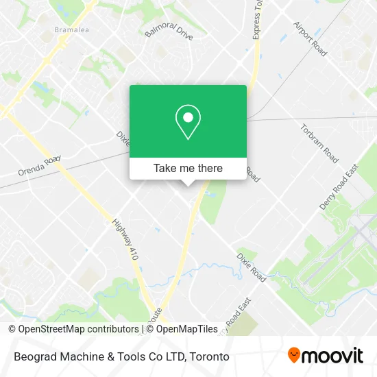Beograd Machine & Tools Co LTD map