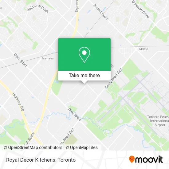 Royal Decor Kitchens map