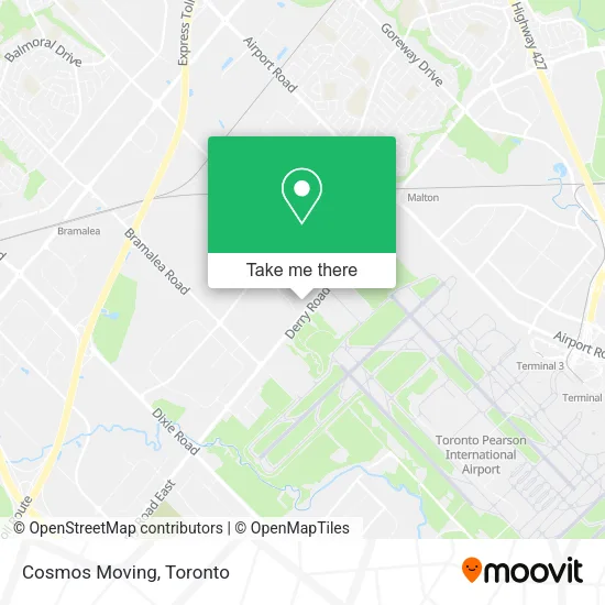 Cosmos Moving map