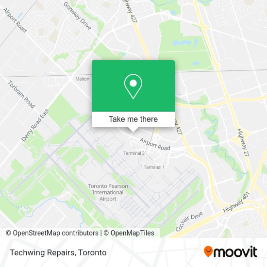 Techwing Repairs map