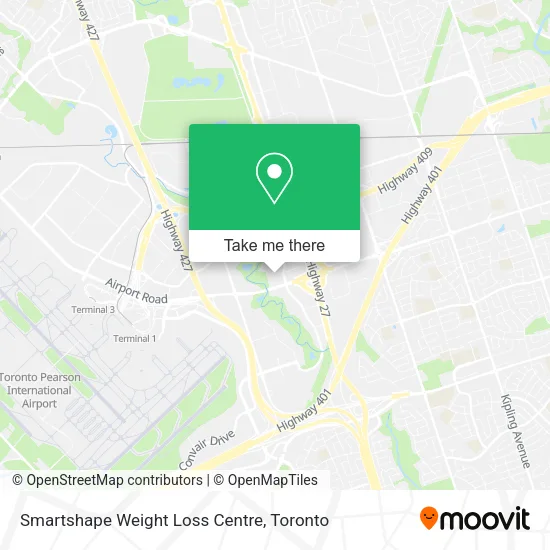 Smartshape Weight Loss Centre map