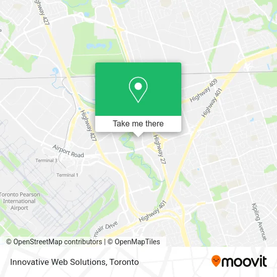Innovative Web Solutions map