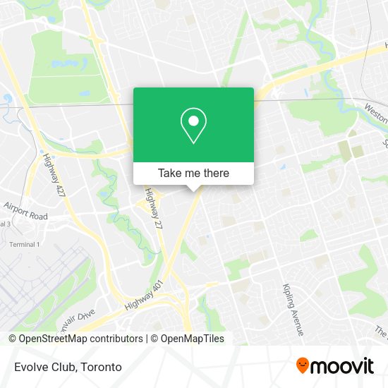 Evolve Club map