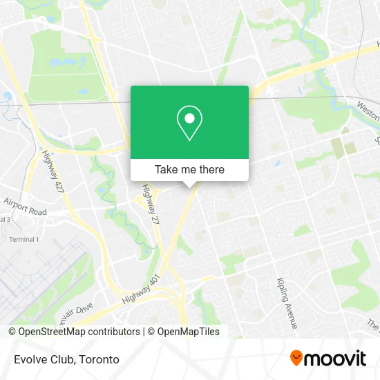 Evolve Club map