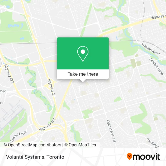 Volanté Systems map