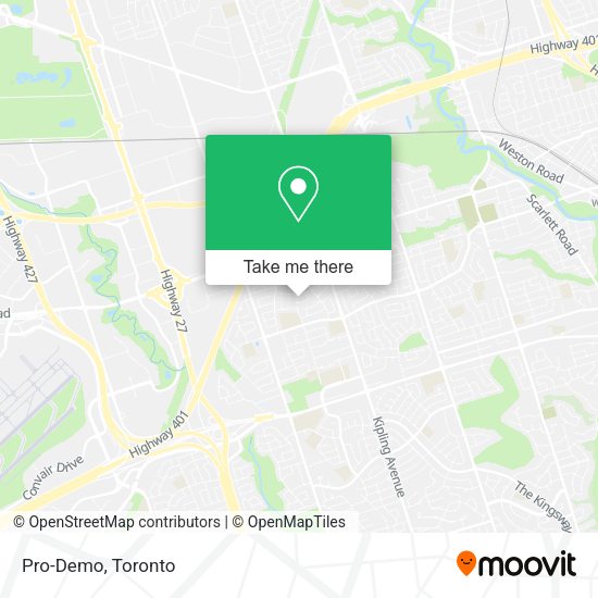 Pro-Demo map
