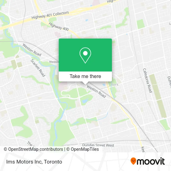 Ims Motors Inc map