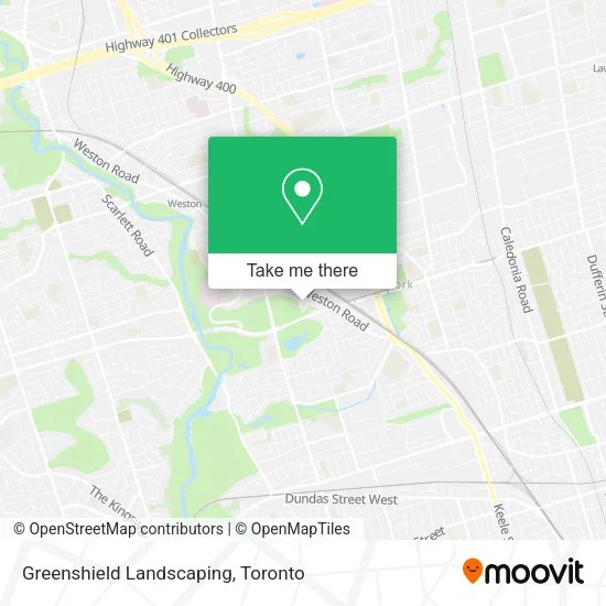 Greenshield Landscaping map