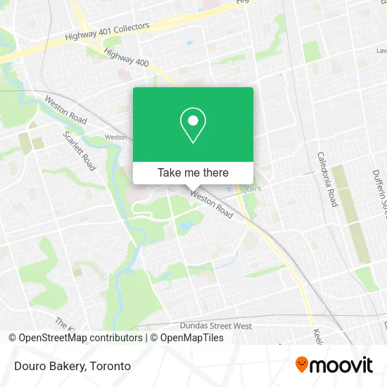Douro Bakery map