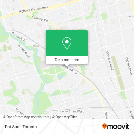 Pot Spot map