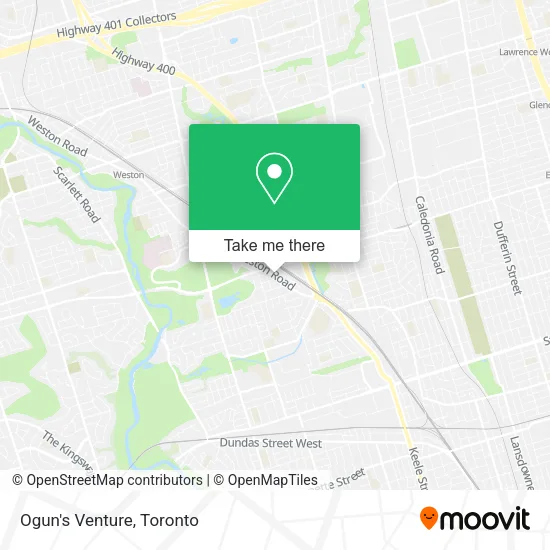 Ogun's Venture map