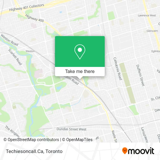 Techiesoncall.Ca map