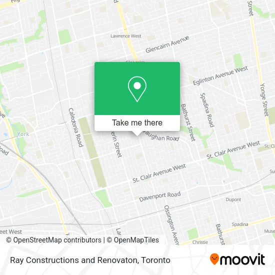 Ray Constructions and Renovaton map