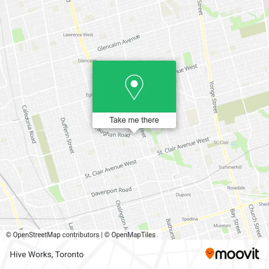 Hive Works map