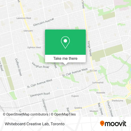 Whiteboard Creative Lab map