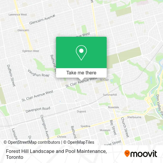 Forest Hill Landscape and Pool Maintenance map