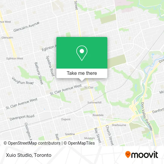 Xuio Studio map