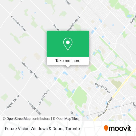 Future Vision Windows & Doors map