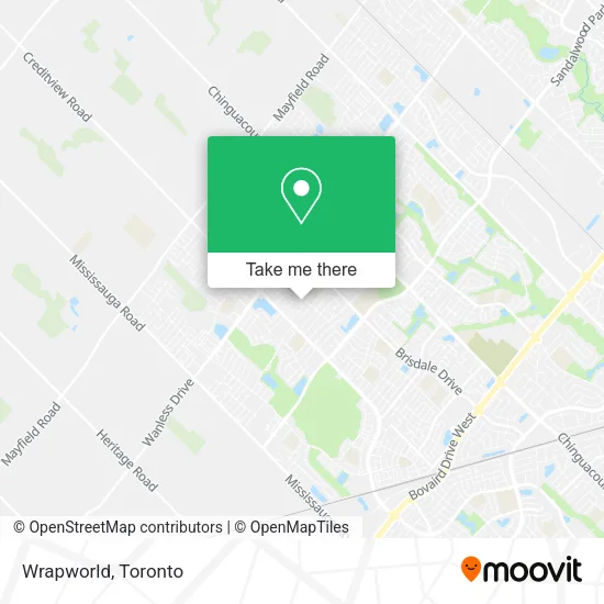 Wrapworld map