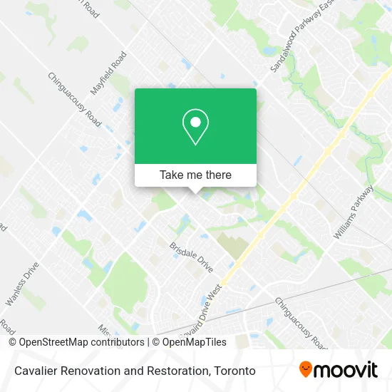 Cavalier Renovation and Restoration map