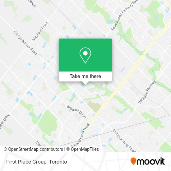 First Place Group map