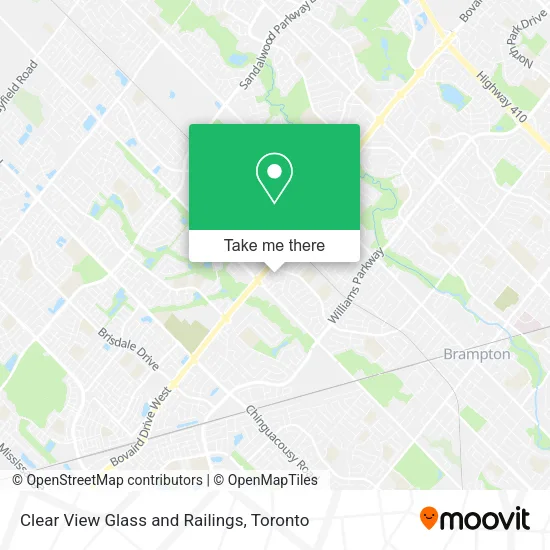 Clear View Glass and Railings map
