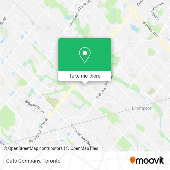 Cuts Company map
