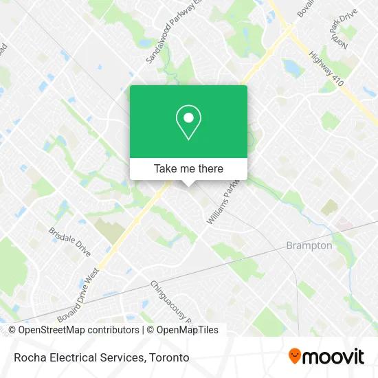 Rocha Electrical Services map