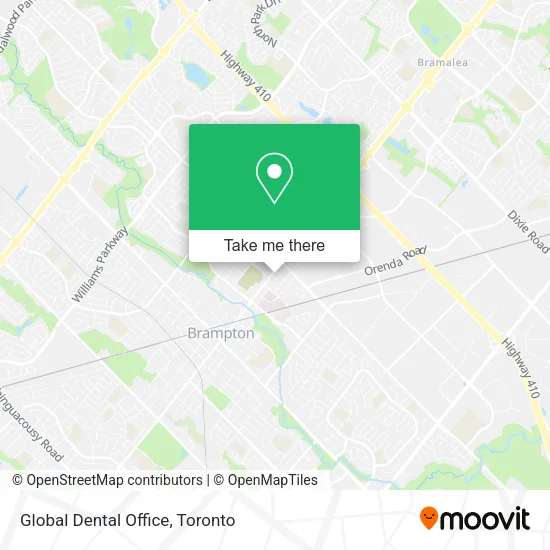 Global Dental Office map