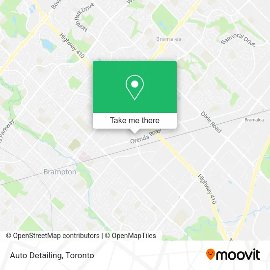 Auto Detailing map