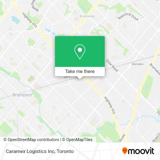 Caramex Logistics Inc map