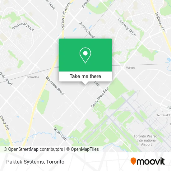 Paktek Systems map