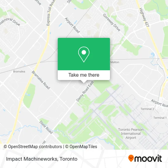 Impact Machineworks map
