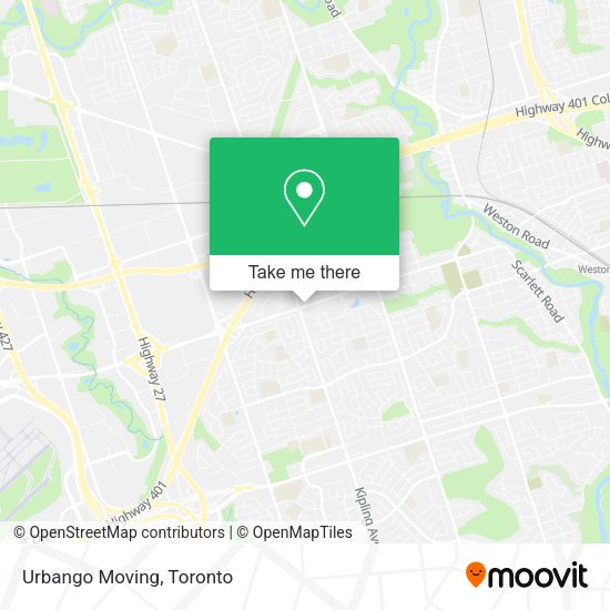 Urbango Moving map